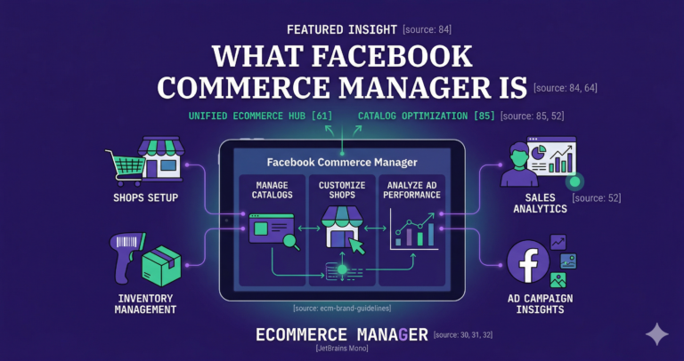 What Facebook Commerce Manager Is