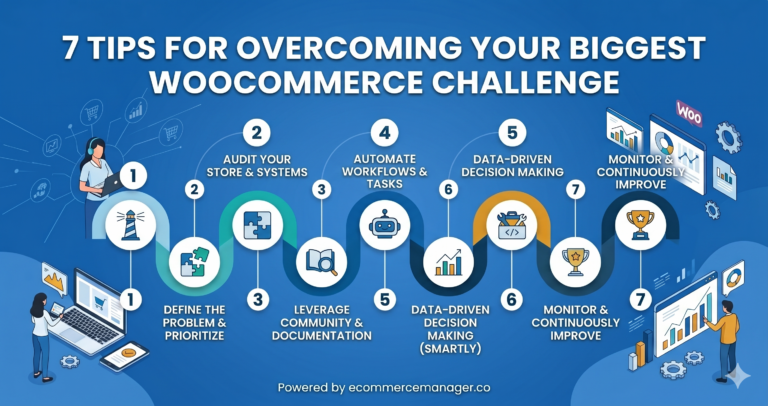 7 Tips for Overcoming Your Biggest WooCommerce Challenge