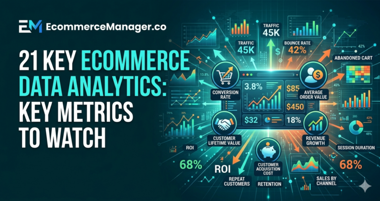 21 Ecommerce Data Analytics: Key Metrics to Watch