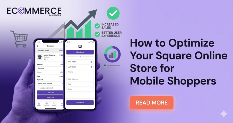 How to optimize your Square Online store for mobile shoppers