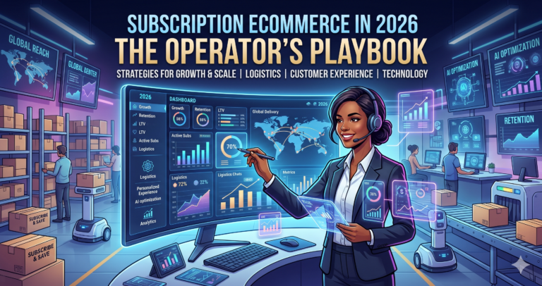 Subscription eCommerce in 2026: The Operator's Playbook Recurring revenue is no longer a DTC tactic — it's the retention model behind