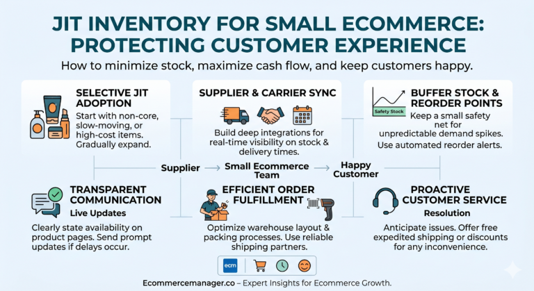 How small ecommerce teams can use JIT inventory