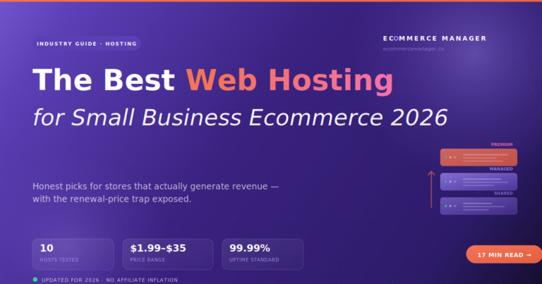 best-web-hosting-small-business-ecommerce-2026-featured
