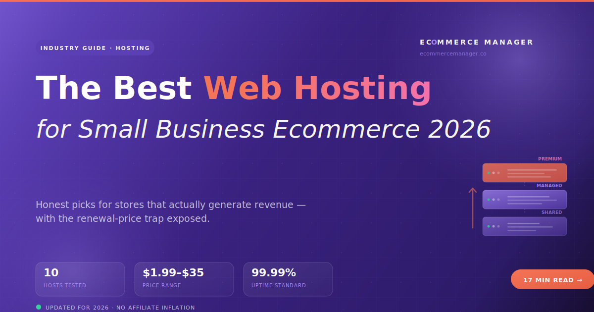 best-web-hosting-small-business-ecommerce-2026-featured