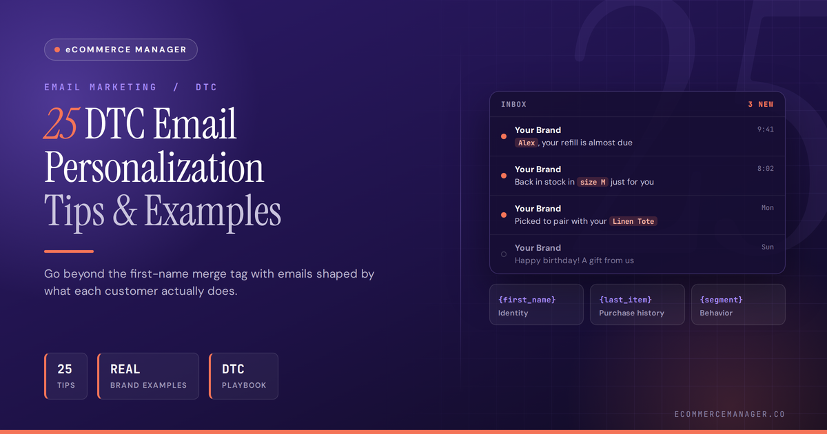 dtc-email-personalization-featured-image